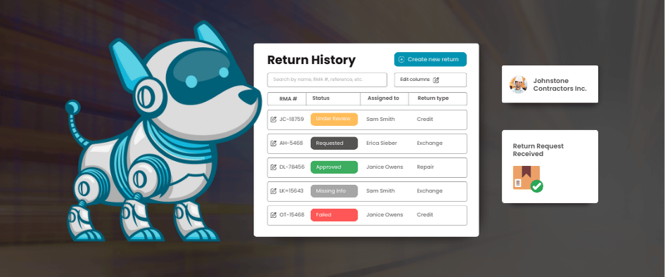 ai powered returns